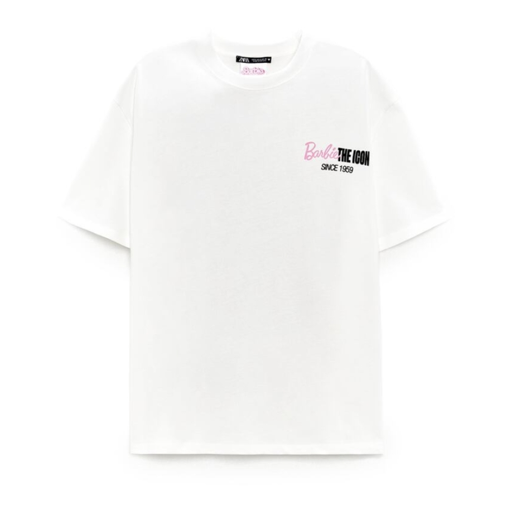 Zara X Barbie The Movie Mattel T-Shirt Dream House White S - Picture 5 of 7
